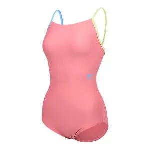 [롯데백화점]레노마 여성 컬러플 솔리드 끈 배색 U백 원피스 수영복 LS2G804