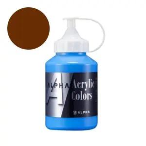 알파 미디엄바디실버 아크릴물감I 250mL 925 번트엄버 (1개입)