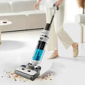 휴보젯 프로 무선 진공 물걸레청소기 전해수 살균 자동세척 열풍건조