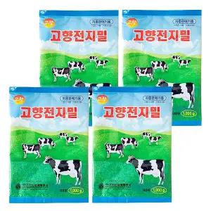 추억의 자판기우유 고향 전지밀 1kg/4개 전지분유