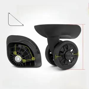 유모차 바퀴 힐 타이어 콴유에 A08 러기지 부품 A57 여행가방 F26 교체용 HL033 범용 레드 호크 LH 043 여