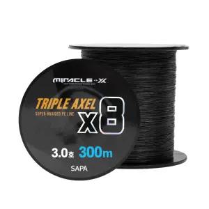 싸파 미라클 트리플악셀 8합사 300M 3호 블랙