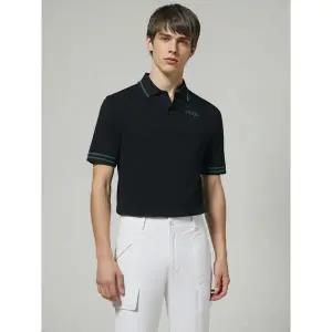 [아웃도어스/까스텔바작]남성 골프 카라 반팔 니트 에센셜 폴로_BGCMSW201BK