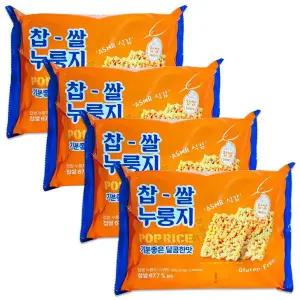 [NS홈쇼핑]찹쌀 누룽지 스위트 288gx4개[35670620]