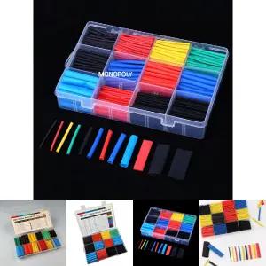 800p 열 수축튜브 전선 보호 단선방지 배선정리/전기선/배선/열수축튜브/케이블/절연성/내열성/단자보호