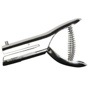 종이 가죽 수공구 핸드펀치 단일 펀칭기 공예용 금속 깊은 스크랩북 타공기 구멍 펀처 롱거리 m