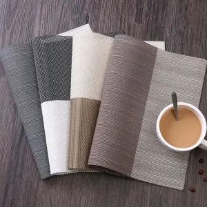 북유럽 감성 방수 격자 테이블 식탁 매트 1인식탁테이블매트