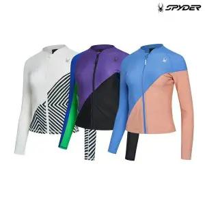 [스파이더](센텀시티점) 여성 프로웹 레터링 로고 집업 래쉬가드 SPHMCNFT272W