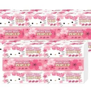 헬로키티 팝업티슈 110매15팩 벚꽃(SH)