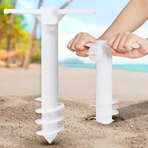 파라솔스크류 받침대 거치대 지지대 꽂이 받침 고정대 파라솔 낚시 대형 캠핑 받침대 비치 휴대용 야외