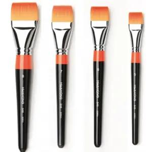 화홍 평붓 구성붓 948F 7호 -31849/선생님/납작붓/채색/미대생/포스터/수채화/물감/교육용/작업/색칠/미술