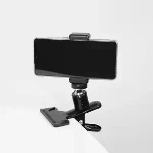 유튜브 촬영용 핸드폰 탁상용 스탠드 집게 거치대 집게형거치대