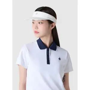 [르꼬끄](강남점)[정상가 49,000원][30% OFF] 테니스 썬캡 WHT / QQ123TCP31 / 남여공용