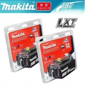 마키타 18V 6.0Ah 배터리 정품 리튬 이온 충전식 6000mAh 교체용 BL1860 BL1850 BL1860B