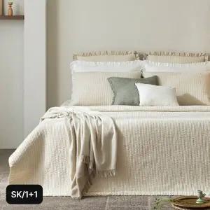 [NS홈쇼핑]노르디아 순면 30수 광목 피그먼트 스프레드 SK 1+1[35748698]