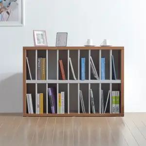 [우아미가구]라우 2단 1200 책장 18칸