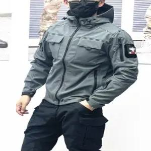 사계절 전술자켓 밀리터리룩 바람막이 상의 남성 코트 방풍 의류 하이킹 캐주얼 방수