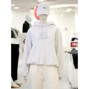 [하프클럽/] 세이브존03 여성 밑단 셔링 밴딩 후드 풀오버 티셔츠 ITZ1TH51A