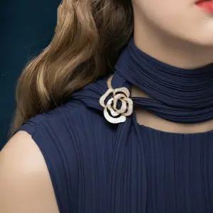 [모두쇼핑]장미 스카프링 큐빅스카프링 링스카 스카프고리 스카프홀더 쁘띠스카프 쁘띠스카프코디