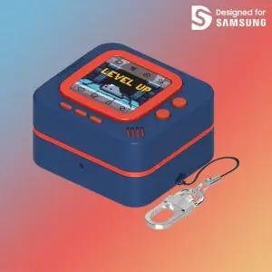 삼성 정품 갤럭시 버즈4 | 버즈4 프로 케이스 (레트로 픽셀 레벨업)