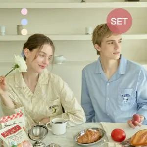 [스타필드 코엑스몰] 공용 면 9부 파자마세트_ 아이스 스누피 ANJS26281