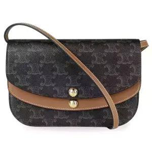 디몬트 셀린느 여성 듀오 트리옹프 캔버스 크로스백(탄) 10P672GVL 04LU