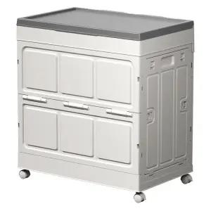 이동식 폴딩 수납장 가판대 진열대 선반