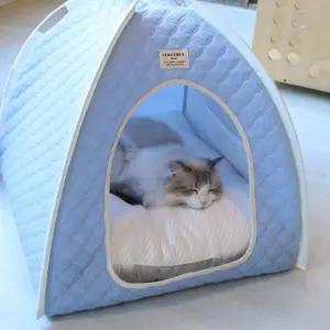 초코펫하우스 고양이집 리얼 아이스 쿨링 얼음숨숨집