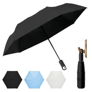 코풀란 방풍 컴팩트 여행용 우산 크고 강하지만 가벼운 휴대용 및 자동 접이식 레인 여행 에 맞게 작은