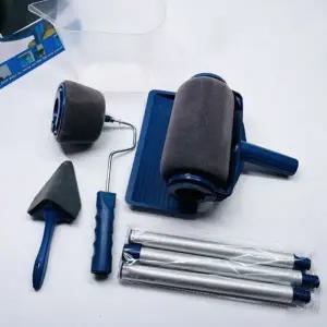 셀프 페인팅 도구 간편 브러쉬 가정용 페인트 롤러 벽지 천장 인테리어 롤러형 간편한 보조 도색 키트 시공