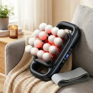 와야 무선 문어발 마사지기 부모님 효도 선물 진동 지압 안마기