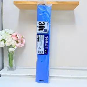다용도 봉투 30L 청색 100매 48x62/쓰레기/평판/비닐/봉지/대용량/재활용/분리수거/대형/TMFPRLQHDXN