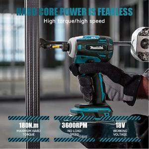 도모식 마끼다 호환 호환 DTD173 브러시리스 임팩트 드라이버 충전식 고토크 무선 전동 공구