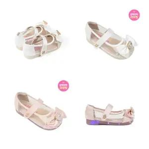 [토박스](센텀시티점)[베이비브레스] 토박스 발편한 크리스탈 플랫 반짝반짝 라이팅 LED 여아구두