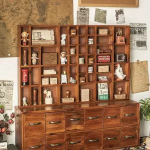 수납장 약장 빈티지 엔틱 우드 상품 방 고가구 서랍장