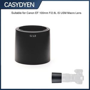캐논 EF 100mm f/2.8L 매크로 렌즈용 ET-73 총검 마운트 후드 쉐이드