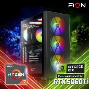 파이온PC 라이젠7 7800X3D RTX5060Ti_16GB 32G SSD 1T 조립PC 게이밍 컴퓨터 AMD 데스크탑 본체