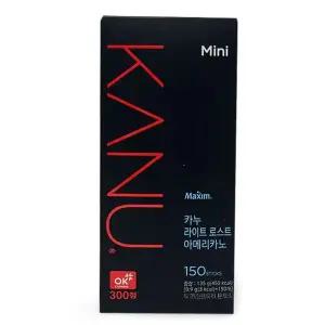 맥심 Y1F4I0U4 카누 미니 라이트 로스트 아메리카노 커피 150T