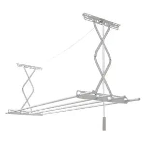 리빙코아 자바라형 천정건조대 분체도장 빨래건조대 천정형빨래건조대