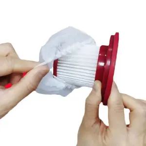 일회용 청소기 M13048 100개 필터 먼지 커버 망 부직포 무선 진공 연장