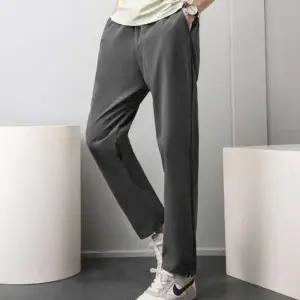 [JED] 긴바지 외출복 남자 정장 깔끔한 슬랙스 일자 허리 팬츠 룩 밴딩 허리밴딩 면바지