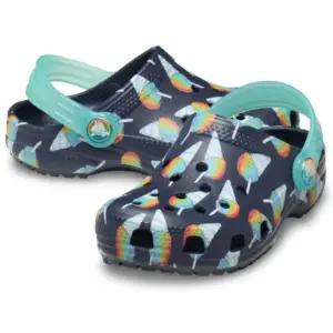 [크록스](신세계 사우스시티)클래식 스노우 콘 클로그 키즈 213266-410