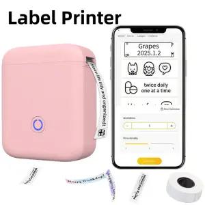 Marklife P15 미니 라벨 프린터 휴대용 열전사 블루투스 접착 용지 스티커 메이커 잉크리스 태그 기계