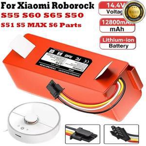 로보락 S4 S5 S6 S7 T6 Q5 Q7 E4 E5 및 샤오미 미지아 1S용 대용량 리튬이온 진공청소기 교체 배터리