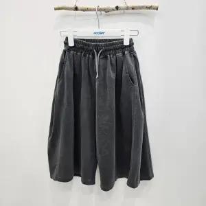 [에꼴리에][시흥모다]에꼴리에주니어 7부 피그먼트 폴딩 버뮤다 반바지 26PT282_SH