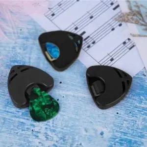 [에이치플러스몰]피크홀더 기타 픽업 홀더 케이스 저장 삼각형