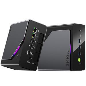 인텔 코어 울트라 5 125U 프로세서가 탑재된 GMKtec K15 AI 미니 PC Oculink, RAM/SSD/OS가 없는 베어본, 데스크톱 컴퓨터 AI 부스트, 3배 M.2 2280 스토리지 확장, 듀얼 NIC 2.5GbE, HDMI 2.1, USB4