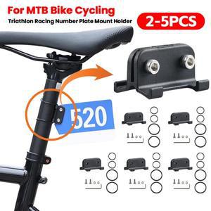 자전거 번호판 거치대, 라운드 로드 바이크 스탠드 클램프, MTB 라이센스