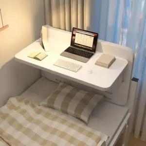 침대테이블 기숙사 침대 간이 컴퓨터 노트북 책상 접이식 테이블