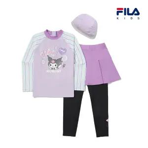 [휠라키즈](대구신세계)쿠로미 래쉬가드 SET(FK2SWG2S02F)